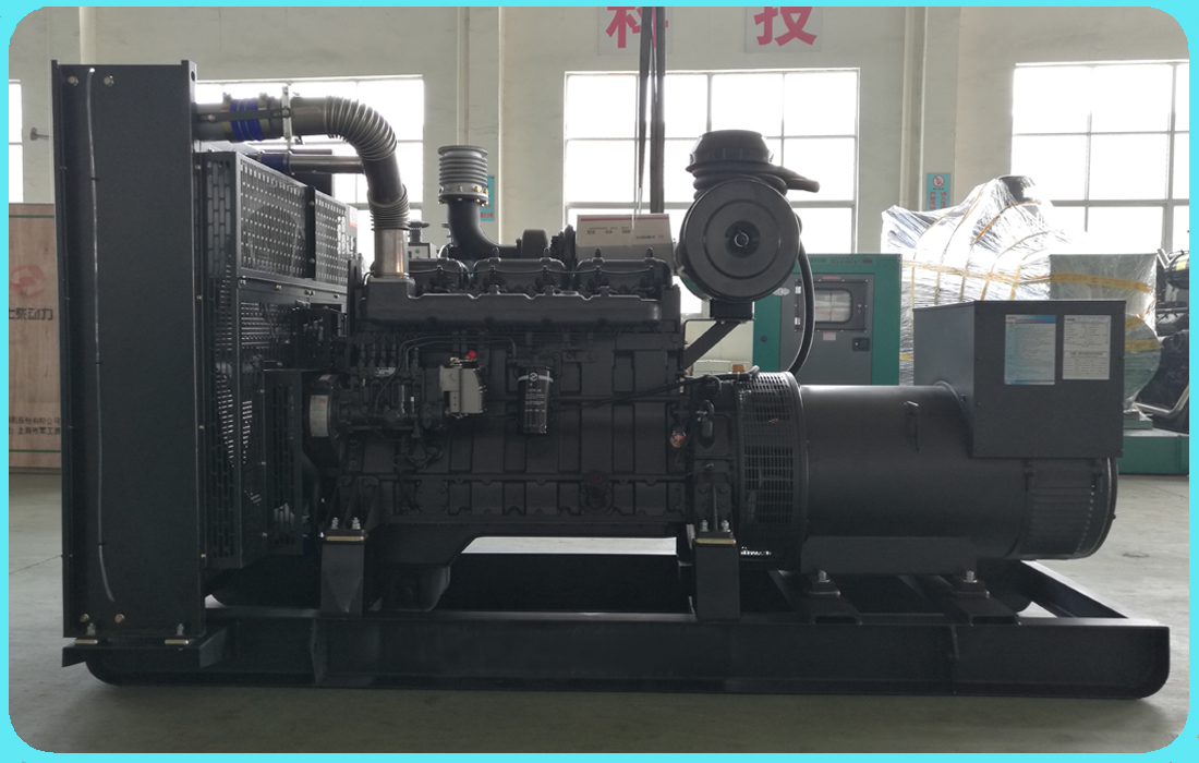 淮安客戶成功訂購一臺300kw上柴系列柴油發電機組，準備發往客戶指定地點