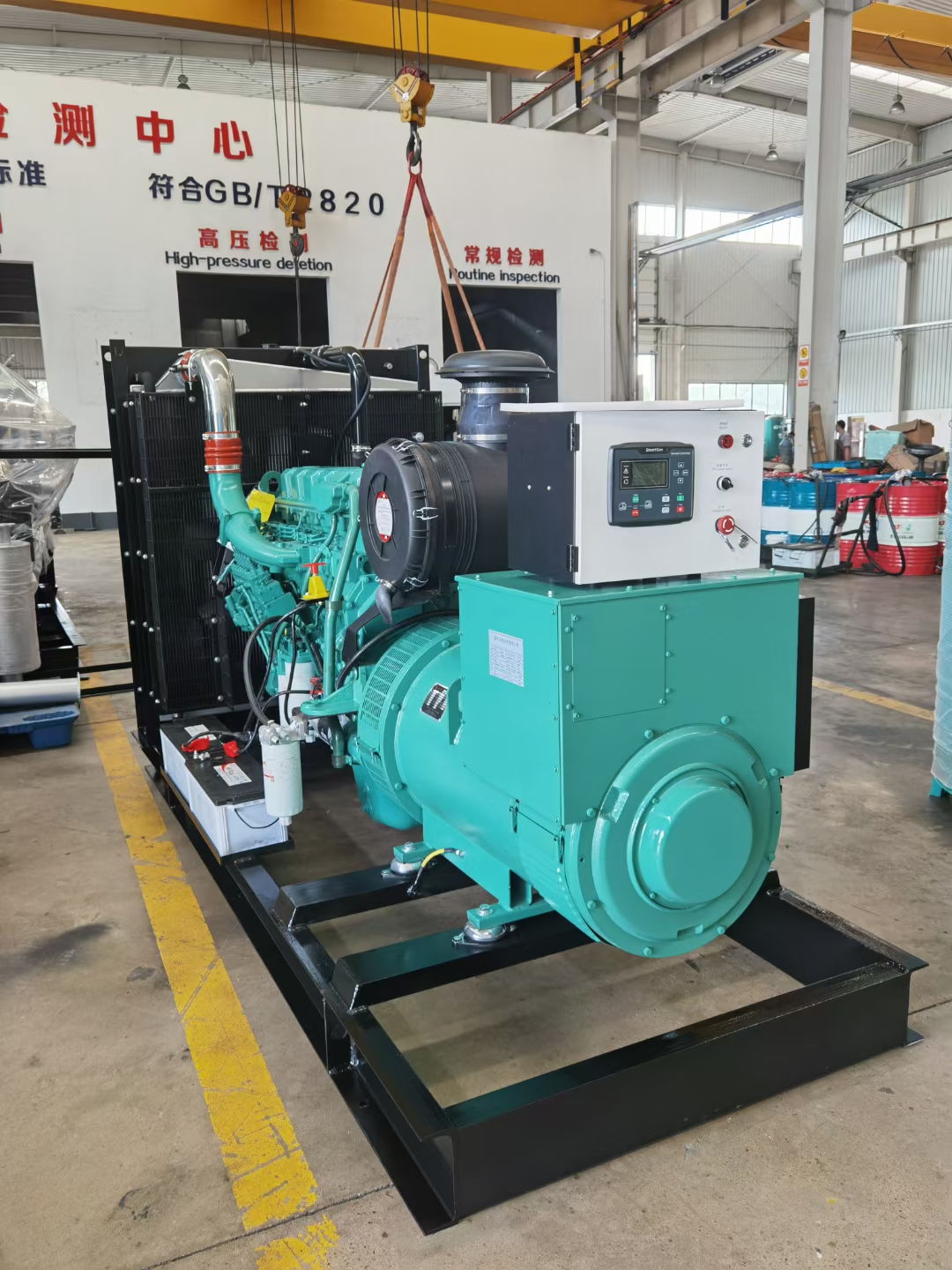  東康400KW柴油發電機組，專車發往浙江！